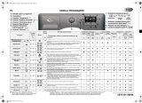 Whirlpool AWOE 8558 BLACK Program Chart