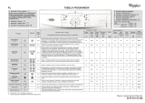 Whirlpool AWO/D 45130 Program Chart