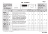 Whirlpool AWOC 0614 Program Chart