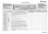 Polar PFL/C 61002P Program Chart