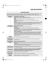 Polar PDP 619/P Program Chart