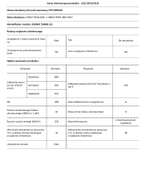 KitchenAid KCBWX 70600L0 Product Information Sheet