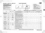 Whirlpool AWG 910 D Program Chart