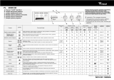 Whirlpool AWM 040 Program Chart