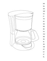 Tefal CM360812 Kaffeemaschine Instrukcja obsługi