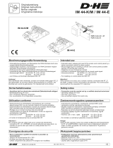 D+H IM 44-K Instrukcja obsługi