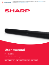 Sharp HT-SB95 Instrukcja obsługi