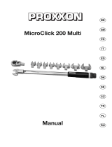 Proxxon MicroClick Series Instrukcja obsługi