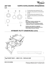 Whirlpool AKT 839/LX Program Chart