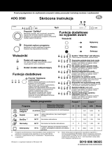 Whirlpool ADG 3500 Program Chart