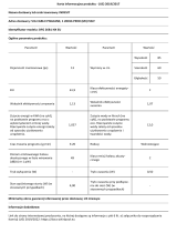 Indesit DFG 26B1 NX EU Product Information Sheet