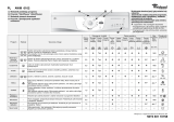 Whirlpool AWM 6102 Program Chart