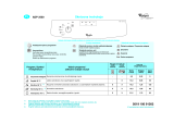 Whirlpool ADP 2550 WH Program Chart