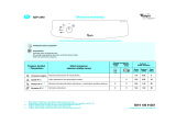 Whirlpool ADP 2440 WH Program Chart