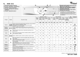 Whirlpool AWM 6105 Program Chart