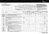 Whirlpool FL 5103/A Program Chart