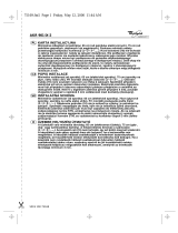 Whirlpool AKR 901 IX -2 Program Chart