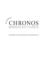 Chronos Manufactures AB-4410 Etoile Polaire Instruction Manual / International Guarantee