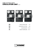 ESBE GDA311 Series Instrukcja obsługi