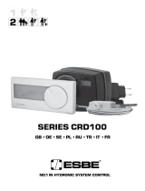 ESBE CRD100 Series Instrukcja obsługi