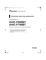 Pioneer AVIC-F700BT Instrukcja obsługi