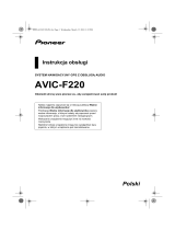 Pioneer AVIC-F220 Instrukcja obsługi