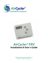 AirCycler FRV Installation & User Manual