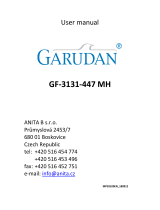 Garudan GF-3131-447 MH Instrukcja obsługi