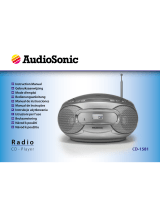 AudioSonic CD-1581 Instrukcja obsługi