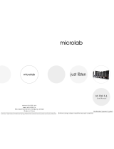 Microlab M-700 5.1 Instrukcja obsługi