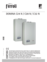 Ferroli DOMINA C24 N Instructions For Use, Installation And Maintenance