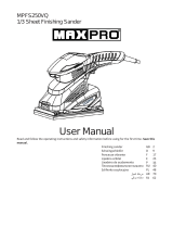 MaxPro MPFS250VQ Instrukcja obsługi