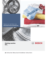 Bosch WAQ283S1GB Instruction Manual And Installation Instructions