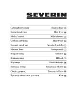 SEVERIN HT 6006 - SECHE-CHEVEUX Instructions For Use Manual