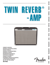 Fender Twin Reverb Instrukcja obsługi