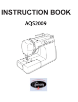 JANOME AQS2009 Instruction book