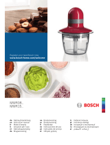 Bosch MMR15 series Instrukcja obsługi