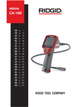 RIDGID micro CA-100 Instrukcja obsługi