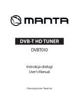 Manta DVBT010 Instrukcja obsługi