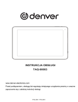 Denver TAQ-90083 Instrukcja obsługi
