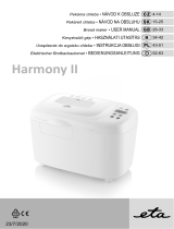eta Harmony II 2149 90020 Instrukcja obsługi
