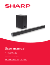 Sharp HT-SBW110 Instrukcja obsługi
