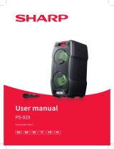 Sharp PS-929 Instrukcja obsługi