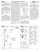 Asco Series WPIS WSIS Solenoid M12 Low Power Instrukcja obsługi