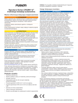 Fusion SG-SL122SPW Instrukcja instalacji