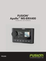 Fusion MS-ERX400 Instrukcja obsługi