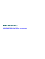 ESET Mail Security for Exchange Server 7.2 Instrukcja obsługi