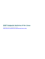 ESET Endpoint Antivirus for Linux 8 Instrukcja obsługi