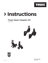 Thule Sleek Kit Instrukcja obsługi