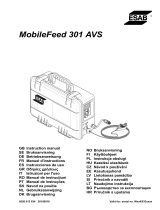 ESAB MobileFeed 301 AVS Instrukcja obsługi